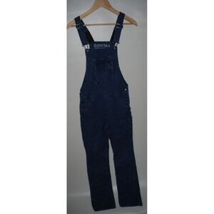 Dovetail Workwear Freshley Bib Overalls Women's 6/30 Blue Stripe – Used